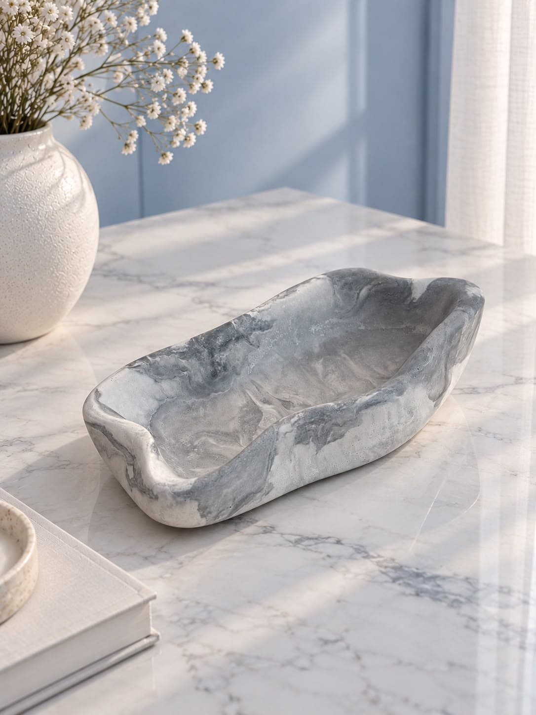 Marble Organic Tray